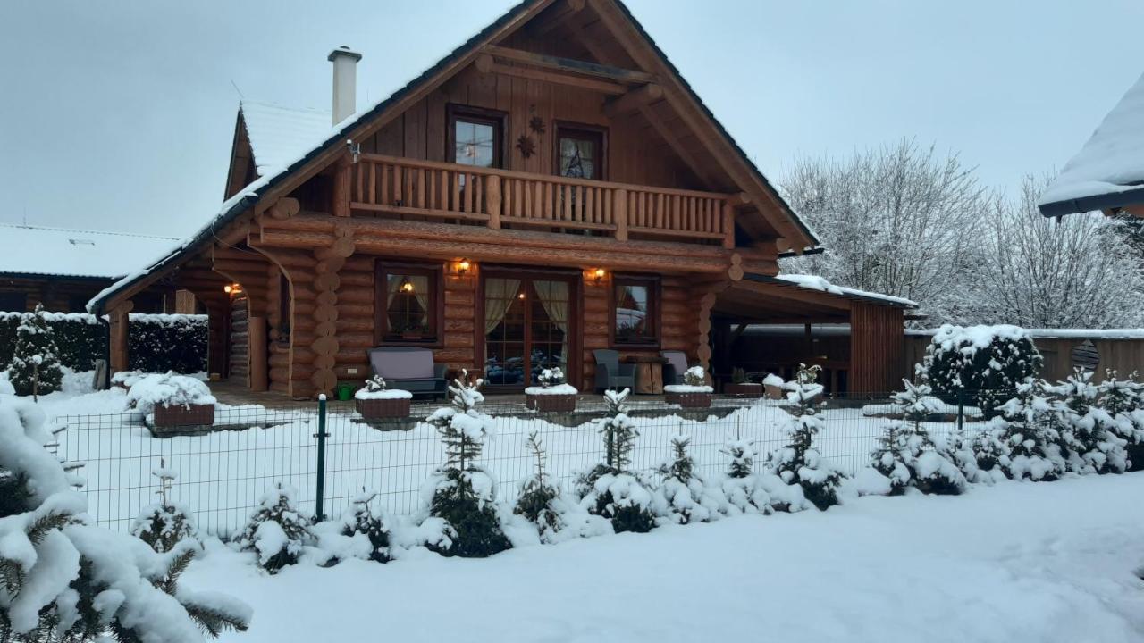 Вилла Rekreacny Zrubovy Dom Липтовски-Трновец Экстерьер фото